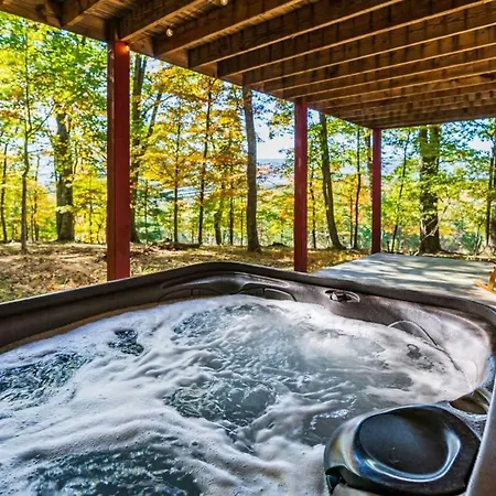 Hot Tub, Large Deck, Wifi, Fire Pit At Chalet Cabin Morton Grove Exterior photo